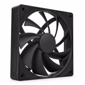 NZXT F120Q 120mm PWM Chassis Fan Black 1PK Fluid Dynamic Bearing 1 Pack