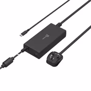 j5create 100W PD USB-C and USB-A Wall Charger Chromebook Certified