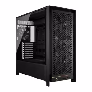 Corsair FRAME 5000D RS Black Mid Tower Case Tempered Glass, USB-C
