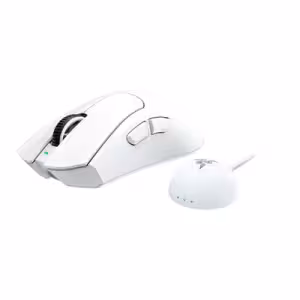 Razer DeathAdder V4 Pro Wireless Mouse White 45000 DPI 56g