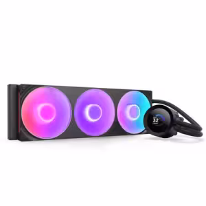 NZXT Kraken Plus 360 RGB Liquid CPU Cooler Black