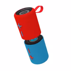 Stromberg Twin 2 Wireless Speakers Red/Blue 20W 10 Hour Battery