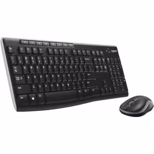 Logitech MK270 Wireless Keyboard and Mouse Combo Spill-Resistant