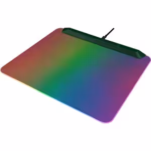 Razer Firefly V2 Pro Medium Hard Gaming Mouse Mat Green Full Backlit