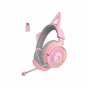 Razer Kraken Kitty V3 Pro Wireless RGB Gaming Headset Quartz