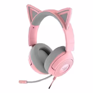 Razer Kraken Kitty V3 X Wired Gaming Headset Quartz 40mm Drivers