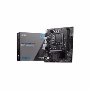 MSI PRO H610M-E Intel H610 Socket 1700 Micro ATX Motherboard DDR5