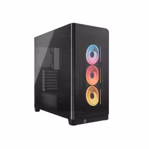 Corsair Frame 4500X LX-R RGB Tempered Glass Mid Tower Case Black