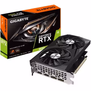 Gigabyte NVIDIA GeForce RTX 3050 WINDFORCE OC V2 8GB GDDR6 Graphics Card