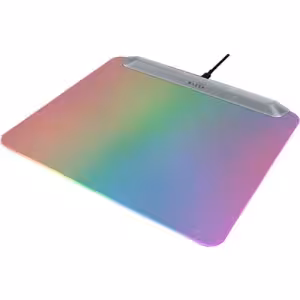 Razer Firefly V2 Pro Phantom White Medium Gaming Mouse Mat RGB USB-C