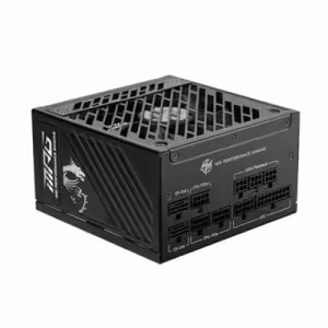 MSI MPG A1000GS 1000W 80 PLUS Gold Fully Modular ATX 3.1 Power Supply
