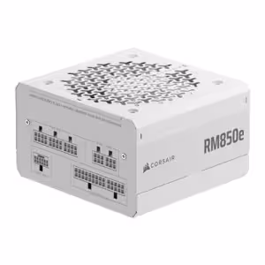 Corsair RM850e 850W White Fully Modular ATX 3.1 PCIe 5.1 Power Supply