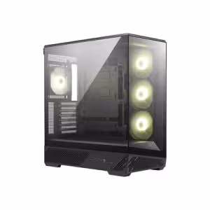 MSI MAG PANO 130R PZ Black Mid Tower PC Case USB-C & Project Zero Support