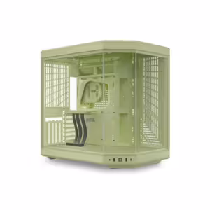 HYTE Y70 Mid Tower Case Matcha Milk Tempered Glass PCIe 4.0 Riser