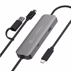 j5create Wormhole Switch Crosslink USB-C File Transfer and Screen Sharing Cable