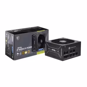 MSI MAG A750GLS 750W 80 PLUS Gold Fully Modular PC Power Supply PCIe 5.0 Black