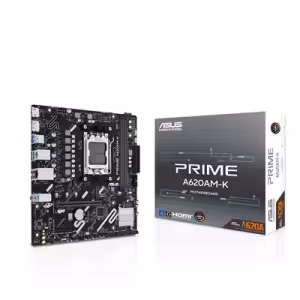 ASUS Prime A620AM-K AM5 Micro-ATX Motherboard DDR5 PCIe 4.0