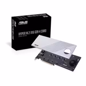 ASUS Hyper M.2 x16 PCIe 4.0 4-Way M.2 NVMe Expansion Card