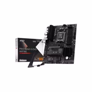 MSI PRO B840-S EVO WIFI6E Socket AM5 DDR5 Motherboard