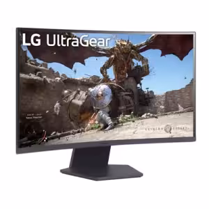 LG 27GS60QC-B 27" QHD 180Hz 1ms 1000R Curved VA Monitor