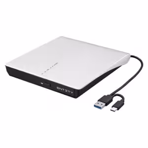 Entity Era External DVD/CD Re-Writer White (USB-C & USB 3.0)