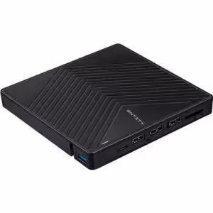 Entity Era 5-in-1 External CD/DVD Re-Writer USB 3.0 & USB-C