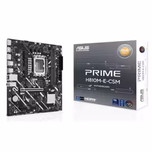 ASUS PRIME H810M-E-CSM Socket 1851 DDR5 Micro-ATX Motherboard