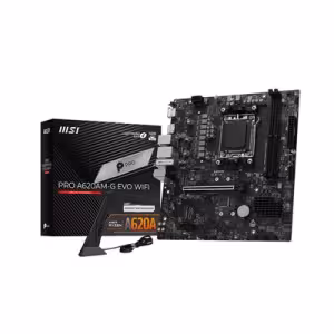 MSI PRO A620AM-G EVO WIFI Motherboard AM5 DDR5 mATX