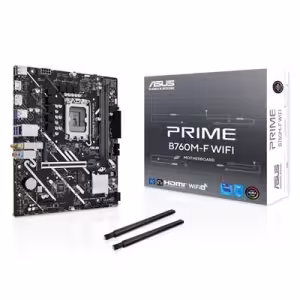 ASUS PRIME B760M-F WIFI Micro-ATX Motherboard Socket 1700 DDR5