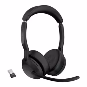 Jabra Evolve2 55 Microsoft Teams Stereo Wireless Headset Bluetooth 5.2