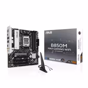 ASUS B850M MAX GAMING WIFI AM5 M-ATX Motherboard