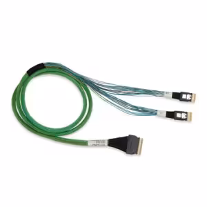 Broadcom 1m SFF-8654 SlimSAS x8 to Two x4 SlimSAS Internal Cable