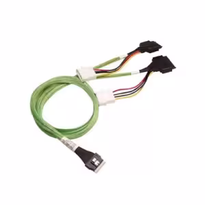 Broadcom 1m SlimSAS SFF-8654 to Two U.2 SFF-8639 Internal Storage Cable