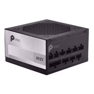 MSI PRO A850PL 850W 80 Plus Platinum PCIe 5.0 Fully Modular ATX 3.1 Power Supply