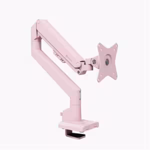 Arozzi Alzare Neo Gas Spring Monitor Stand Pink 9kg Capacity VESA 75/100