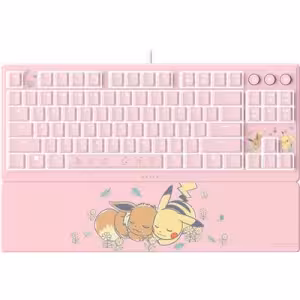 Razer Ornata V3 TKL Pikachu & Eevee Edition Mecha-Membrane Gaming Keyboard US Layout